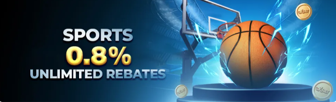 Sports Unlimited Rebates: Bet on Sports and Get Up to 0.8% Back