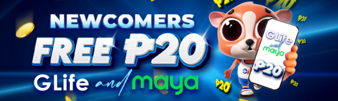 NEWCOMERS FREE ₱20: Just Register, 1x Wagering Requirement!