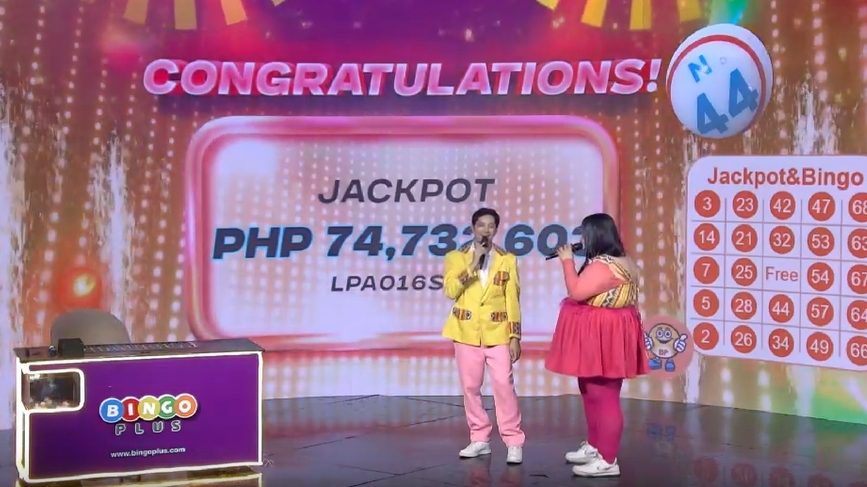 【August 2025】BingoPlus Jackpot Prize P74,732,603
