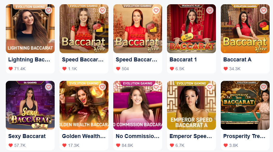 Online Baccarat
