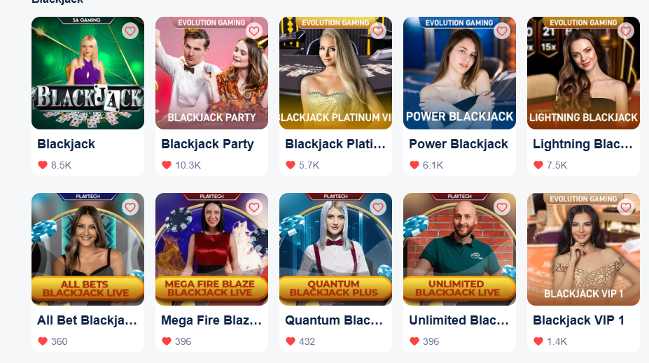 Online Blackjack