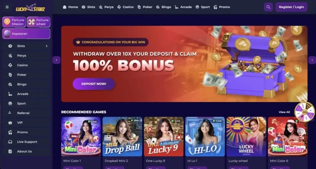Luckystarz Free Bonus (No Deposit Bonus) : Get ₱30 via Our Website!