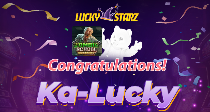 Conguratulations!
Ka-Lucky Jackpot