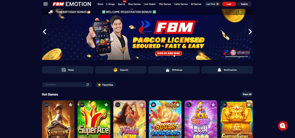 FBM EMOTION Online Casino: All You Need to Know