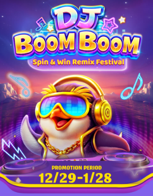 DJ BOOM BOOM: Up to 3,000 Free Spins