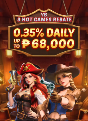 YB 3 HOT Games Daily Rebate – 0.35% Up to ₱68,000