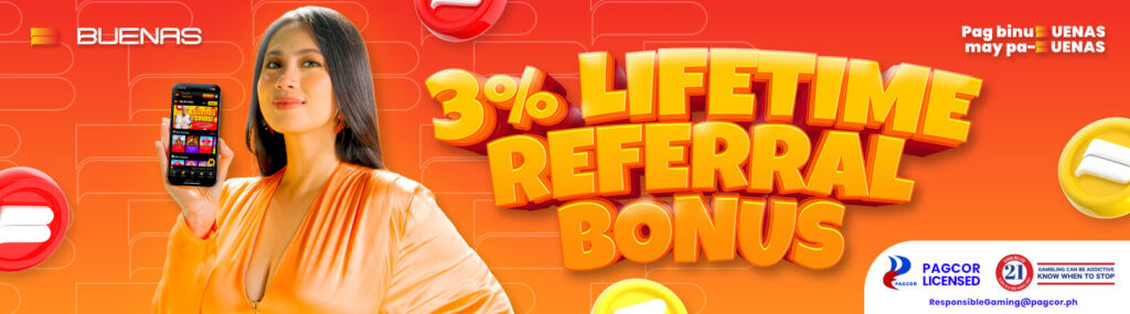 3% Lifetime Referral Program