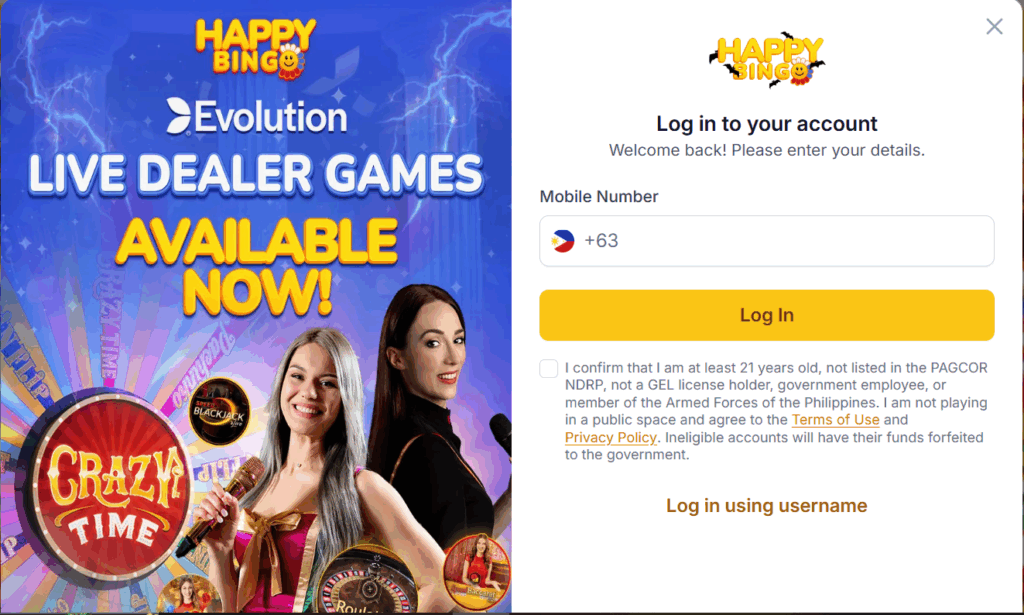 HappyBingo.ph Login: How to Access Your Account Easily