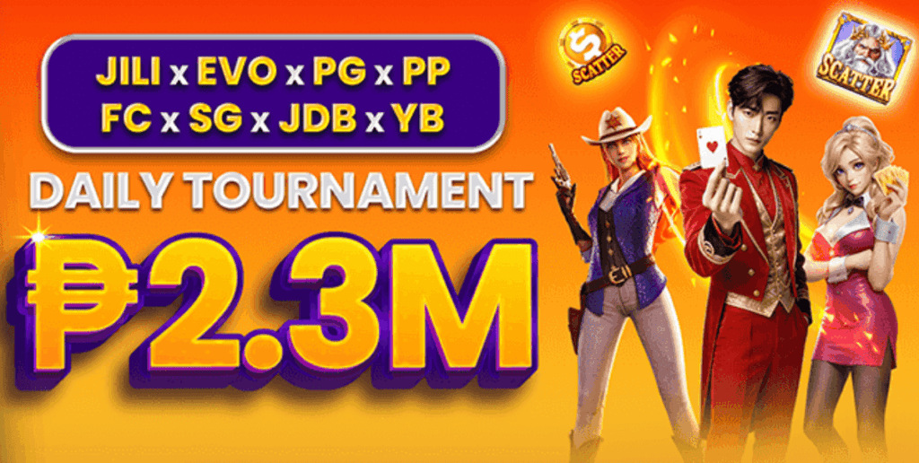 Daily Tournament ₱2.3M: Join the Leaderboard!