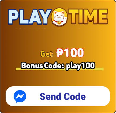 Playtime Get₱100 Bonus code: play100 send code
