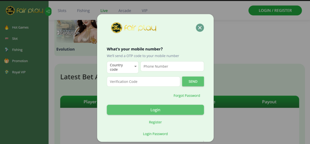 How to Log In to Fairplay