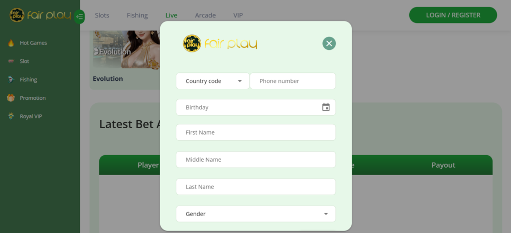 How to Register and Login to Fairplay Philippines