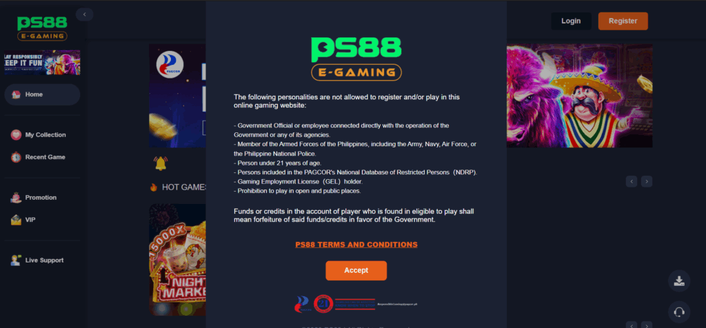 [PAGCOR] PS88 Online Casino: Everything You Need to Know