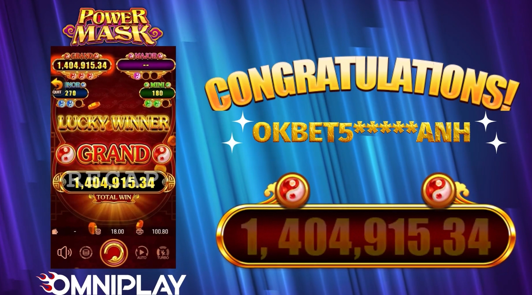 okbet jackpot information december 