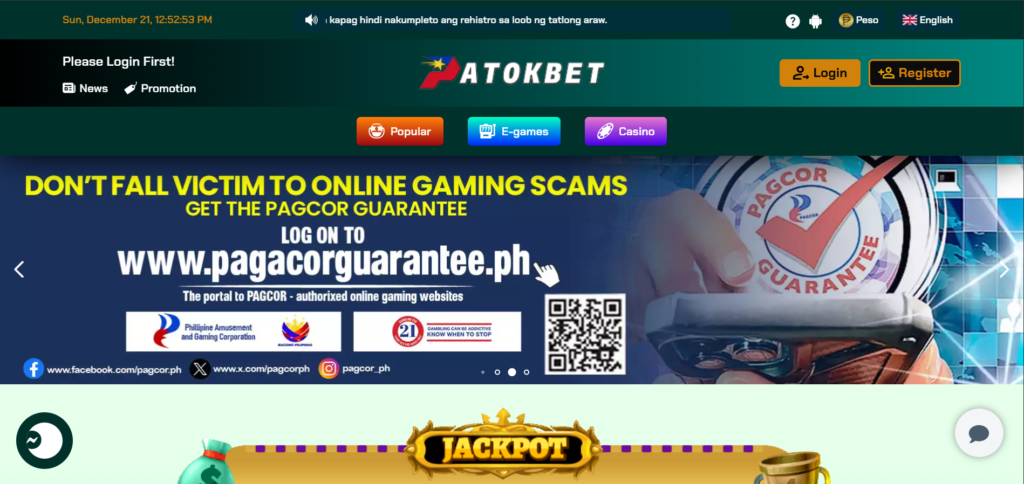 【Scam】Beware of Patokbet Scam Sites