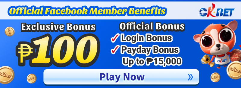 OKBET Exclusive Bonus 100 Play noe